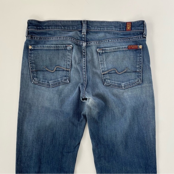 7 for all Mankind Women's Low to Mid Rise Bootcut Jeans Made in the USA Size 29 - Picture 4 of 10